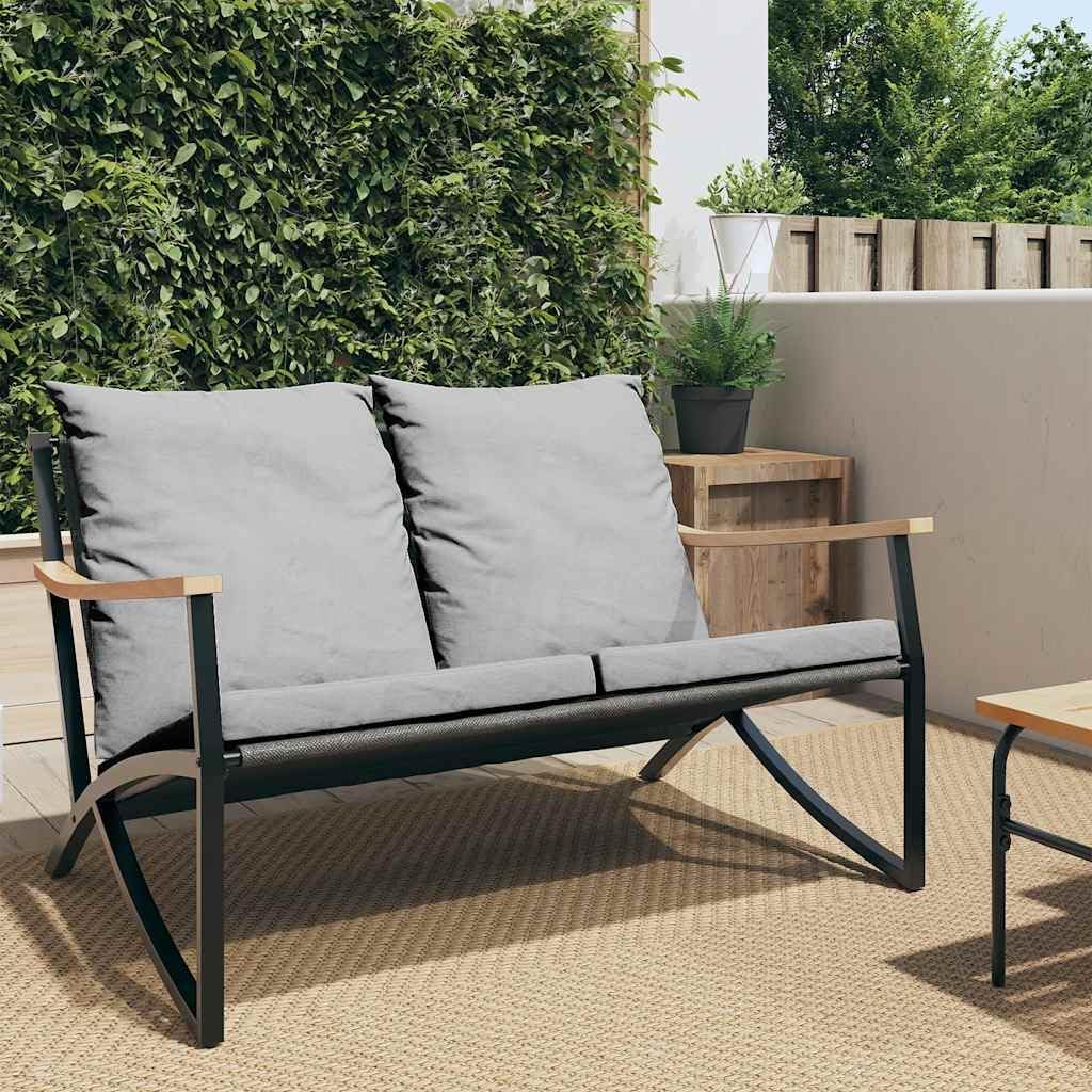 Patio Set Patio Bench with Cushions 47.2