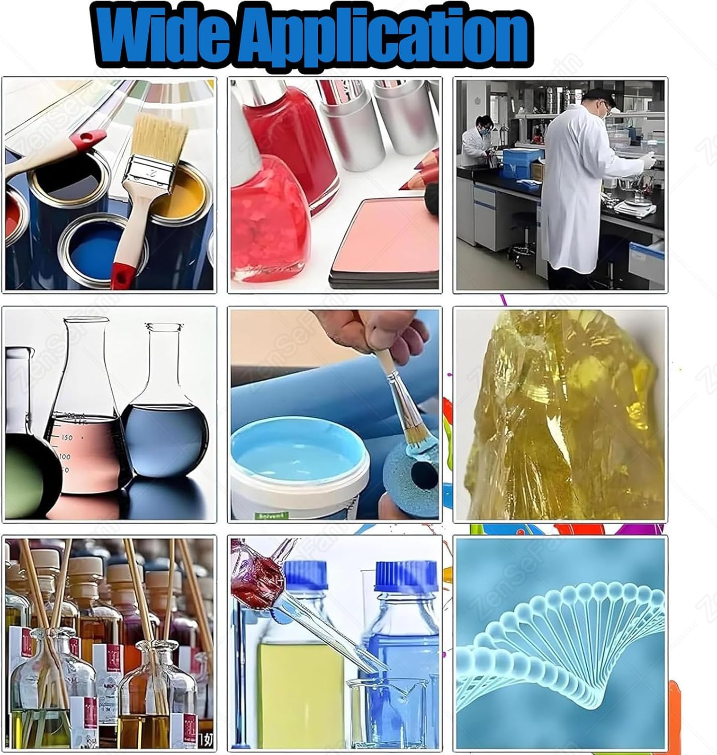 Pneumatic Paint Shaker Mixer, 1-5L Adjustable Clamp, 0-500RPM, 15 Min/Bucket - Perfect for Paint, Watercolor, Nail Polish, Efficient Oscillation Machine