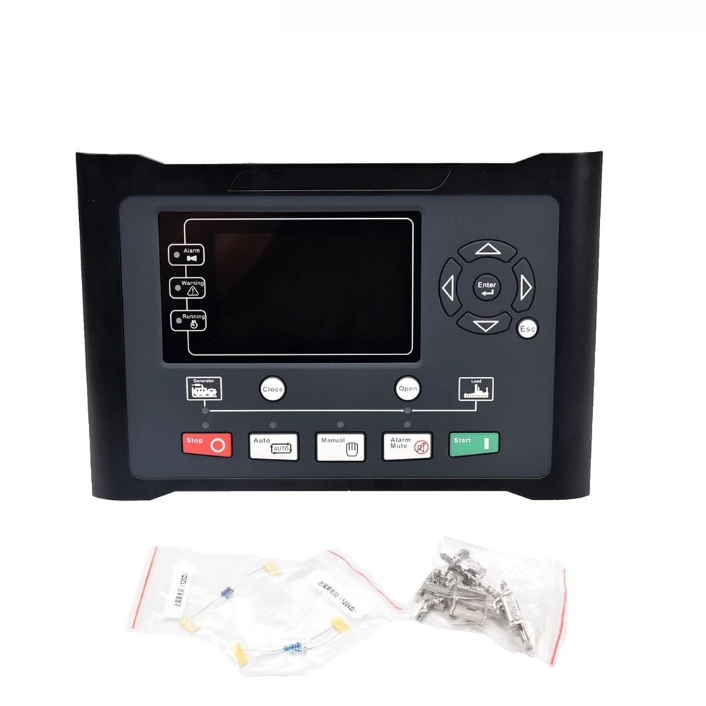 HGM9510 Auto Start-Stop Diesel Generator Parallel Controller Module 4.3-inch LCD Display Drive Control Panel(HGM9510 Original)