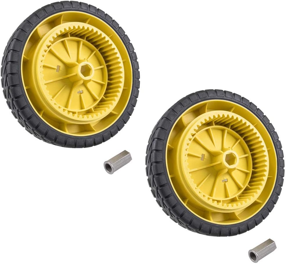 John Deere OEM Rear Wheel 2 Pack Kit John Deere JS 20 30 40 Walk Behind Mower GX24018