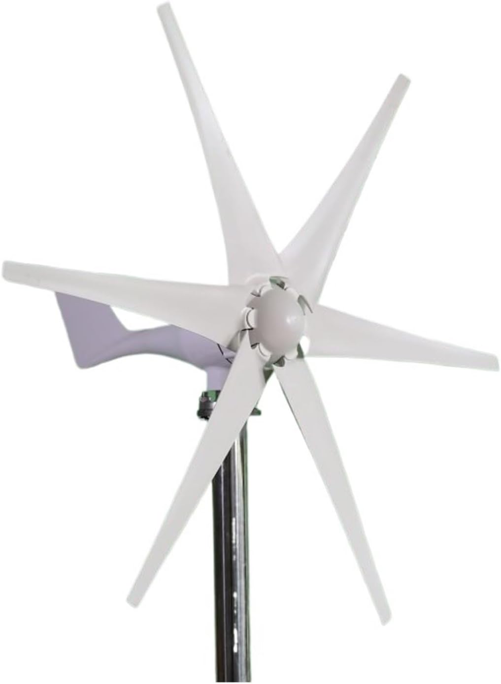 Wind Turbines, Wind Turbine Generator 800W Windmill 6 Blades 12V 24V Anti-Corrosion Low Wind Speed Starting Wind Turbines(12V)
