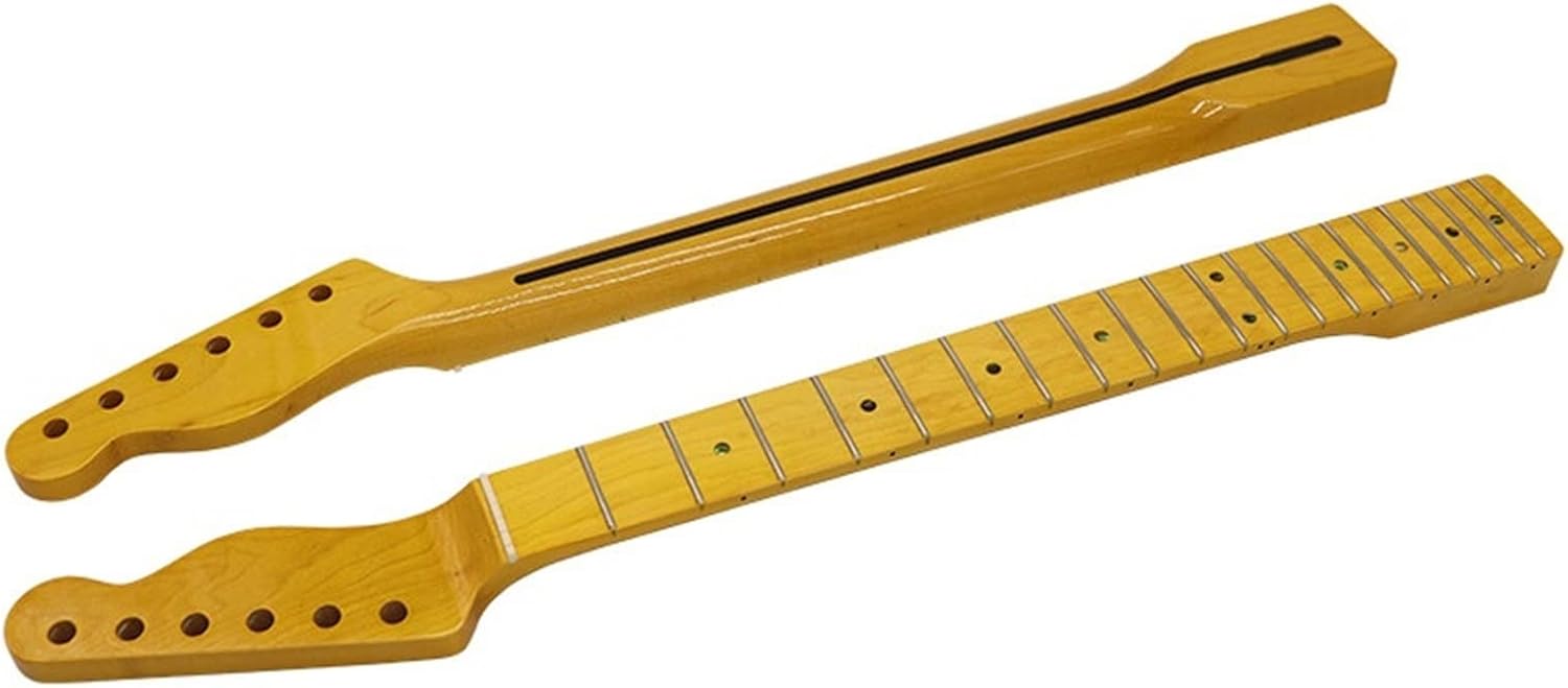 TSTS Electric Guitar Neck Maple Neck 6 String 21 Frets for TL Guitar Neck Good Handicraft Guitar ​Neck Replacement