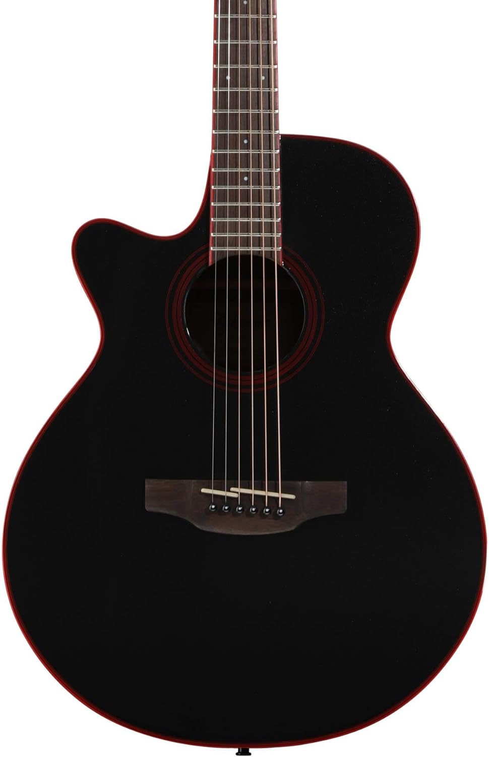 Takamine GF49CE FXC Left-handed Acoustic-electric guitar - Cosmic Black
