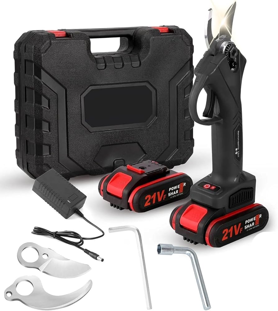 Wood Ranger Power Shears | Electric Pruning Shears | Cordless Electric Pruning Shears Pruner | Slice Through Thick Branches in Seconds