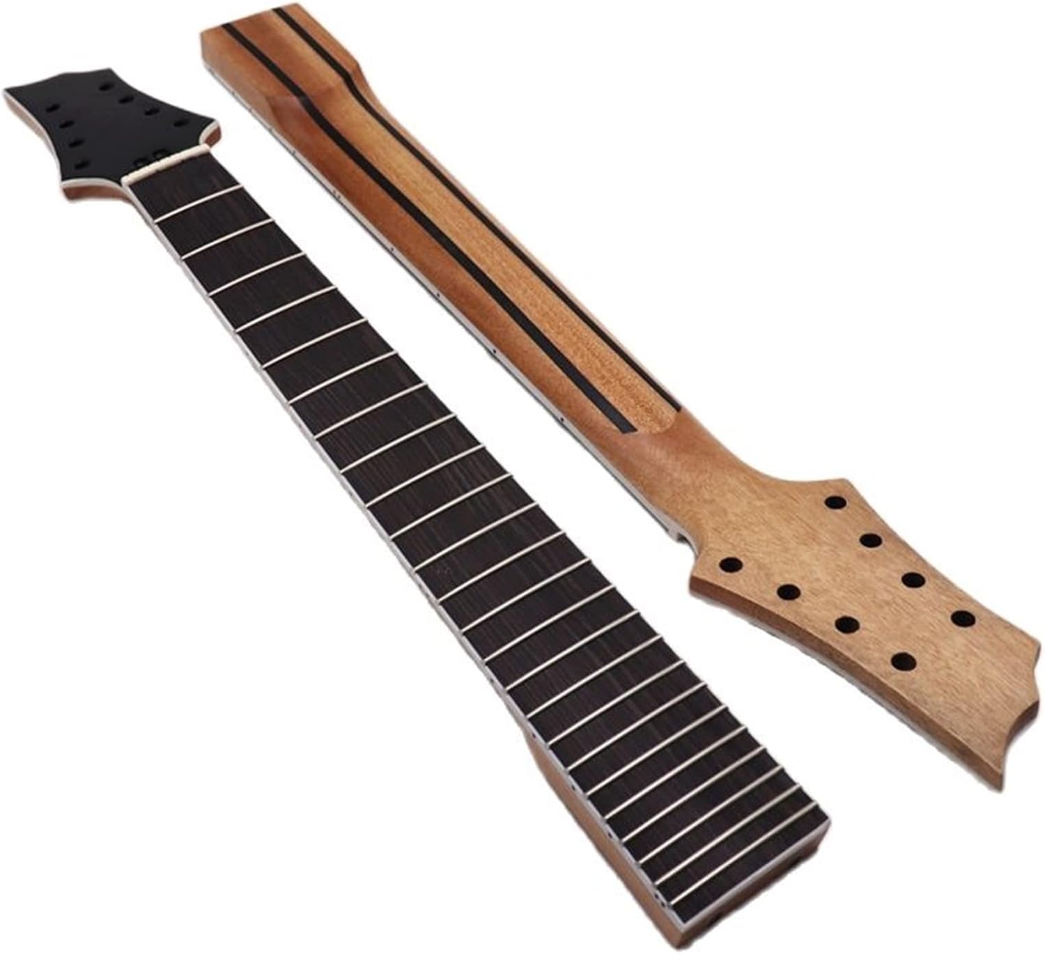 8 Strings Electric Guitar Neck 24 Frets Mahogany Wood Neck Guitar ​Neck Replacement