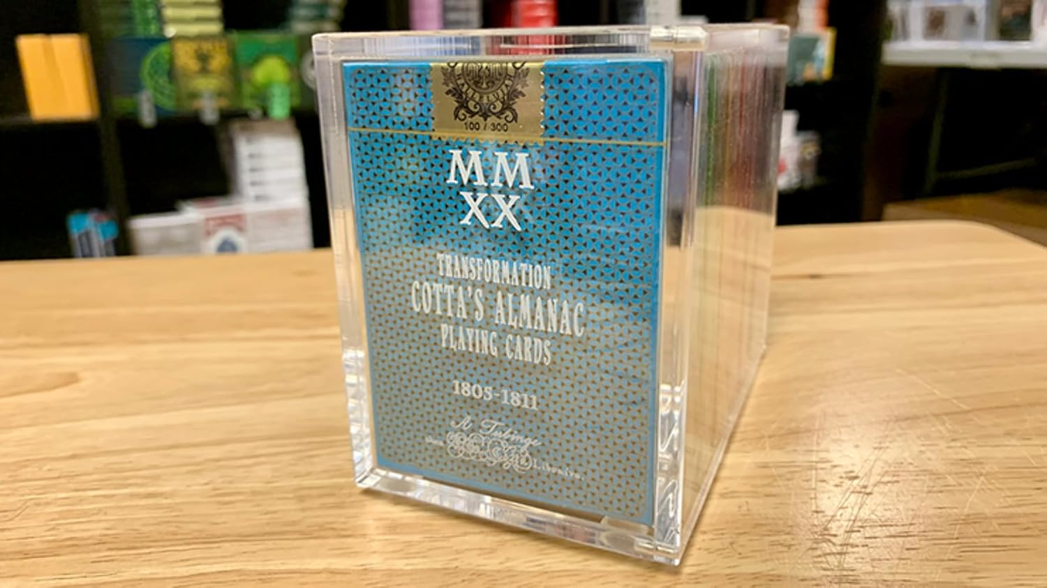 Murphy's Magic Supplies, Inc. Gilded Cotta 6 Deck Set (w/Case & Matching Tuck Seal Numbers) Playing Cards