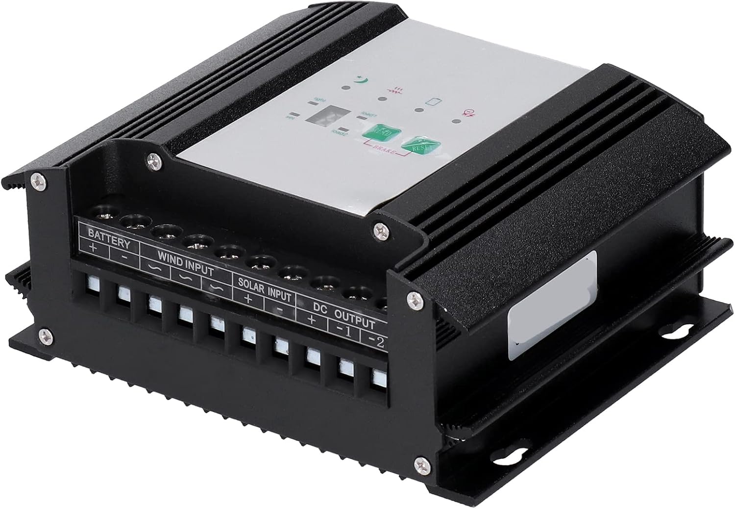 Wind Solar Hybrid Controller 600W Wind 300W Solar Panel 24V DC with Intelligent LED Display Aluminum Alloy Material for Street Lamp System