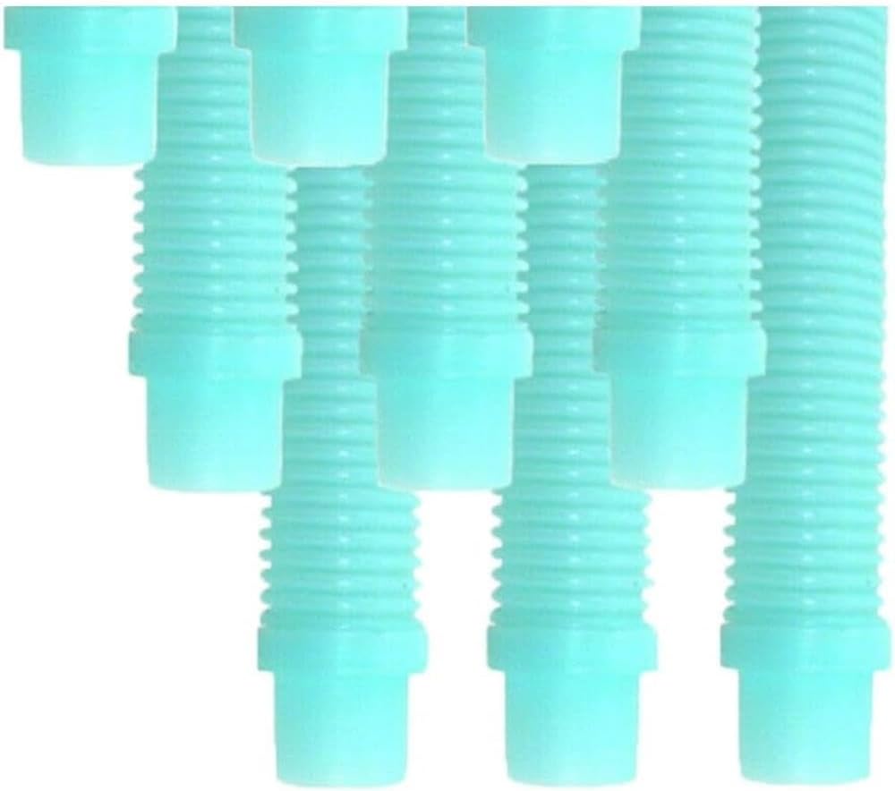 Replacement for Puri Tech Pool Cleaner Vac Hose Kreepy Krauly Barracuda 1.5 in x 48 ft Aqua 9 pk