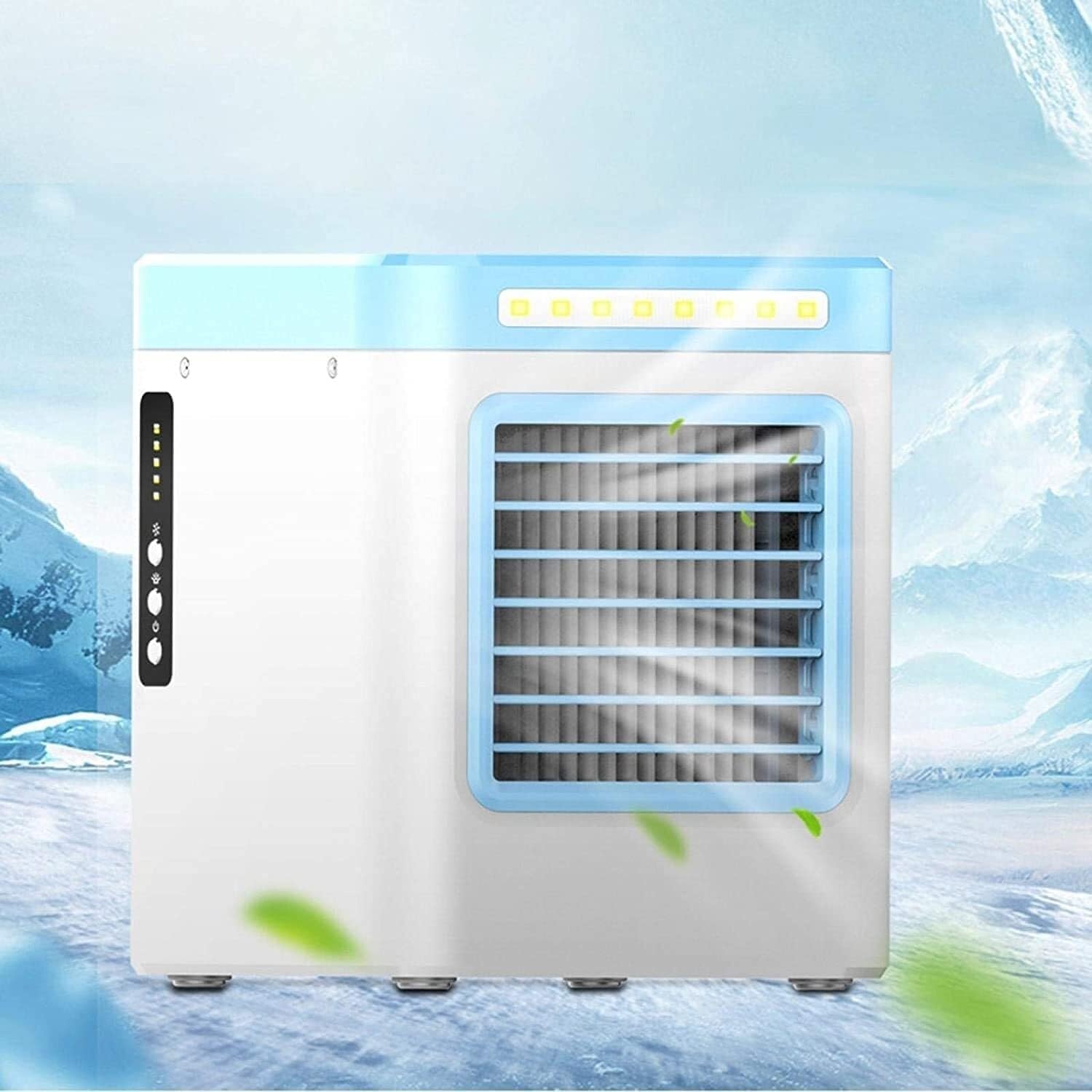 Mini Portable Air Conditioner, USB Charging Air Conditioning Fan S9 Mini Portable Air Conditioning Fan Home Refrigerator Cooler