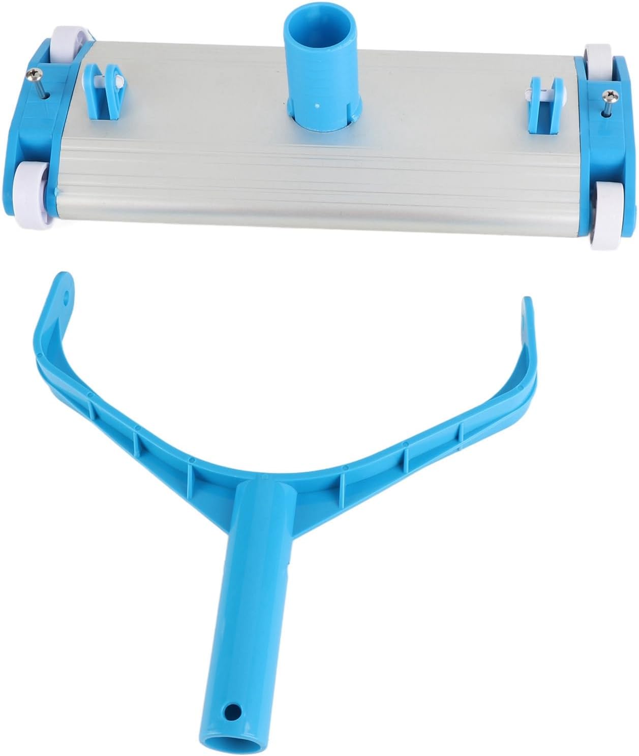 Tyenaza Swimming Pool Vacuum Head Manual Pool Vacuum Pool Cleaning Accessories for All Types Pools (19in)