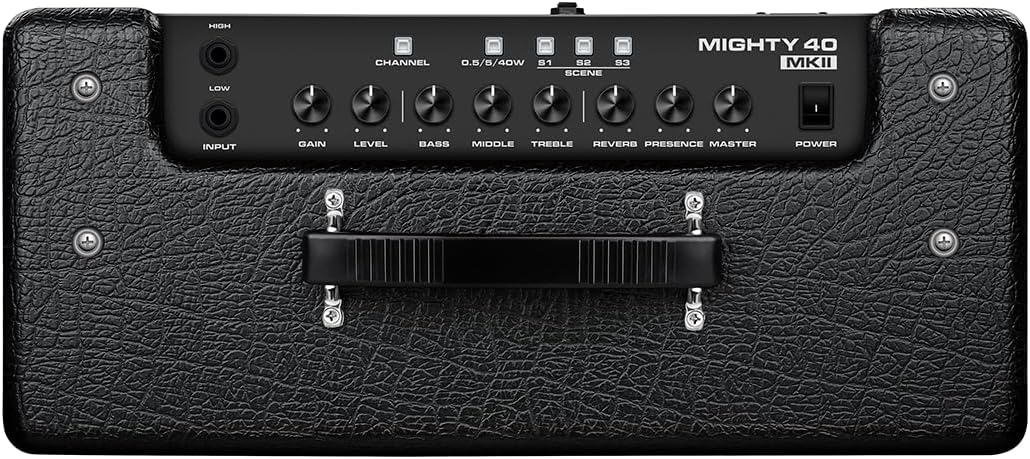 NUX Mighty 40 MKII 40 Watts Guitar Modeling Amplifier, Effects, 30s Phrase Loop with Auto Tempo