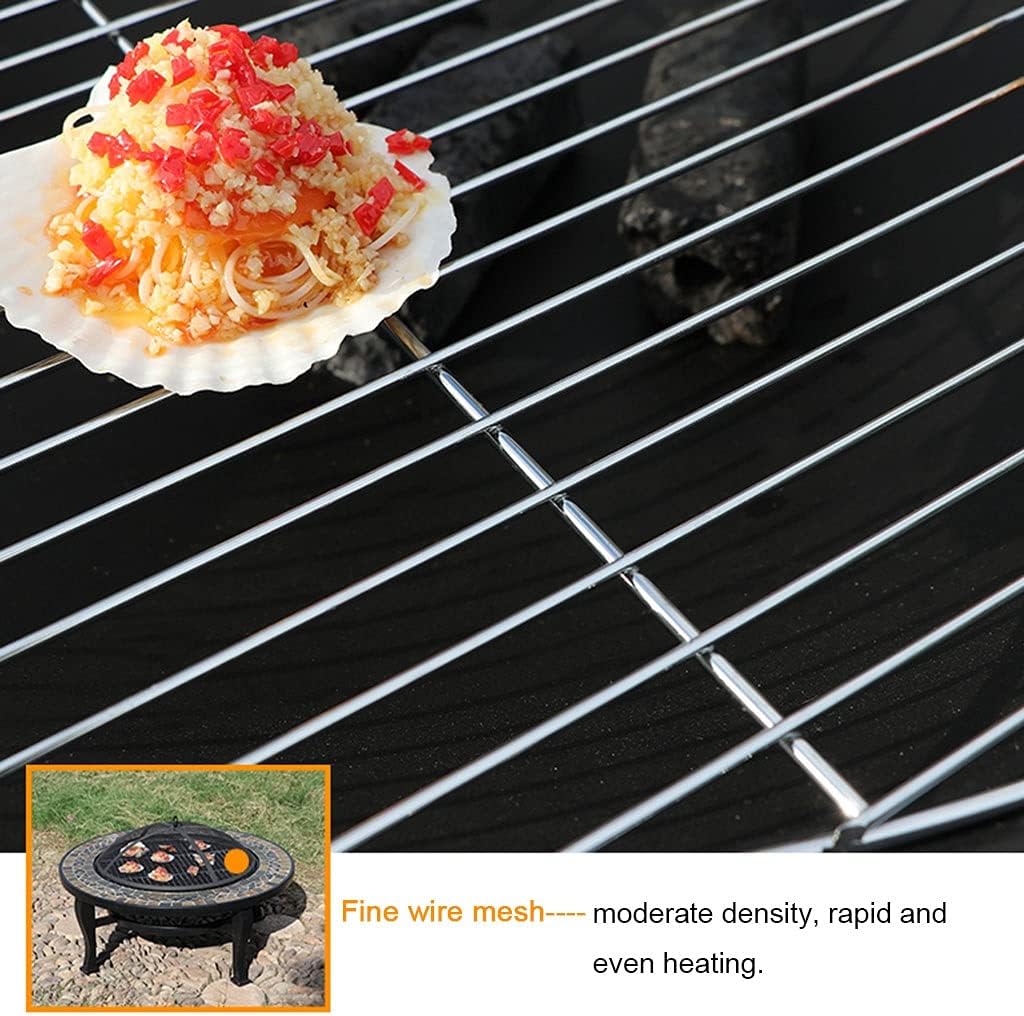 Home Fire Pit Bowl Fire Pit, Barbecue, Coffee Table Three in One Domestic Charcoal Grill Villa Courtyard Heating Stove Outdoor Fire Pit Table