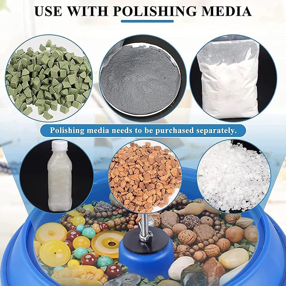 Vibrating Polishing Drum, 8