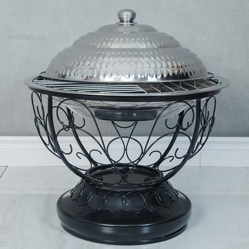 Outdoor Fireplaces Outdoor Courtyard Heating Stove Fire Pits Household Portable Camping BBQ Grill Charcoal Fire Pits