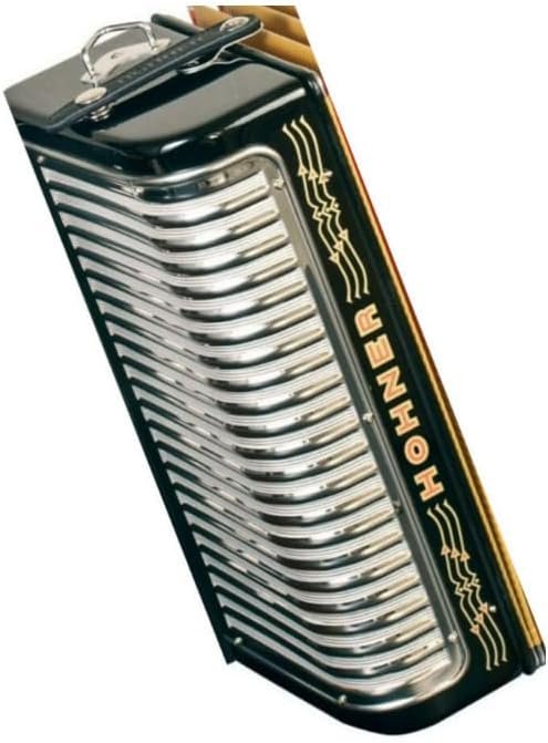 Hohner 3523FB Corona II Classic Accordion (FBEb Keys, Jet Black)
