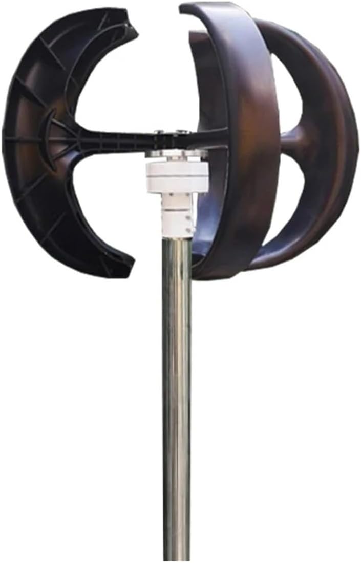 Wind Turbines Generator 5000W 8000W 10KW 48V 24V Vertical Generator Permanent Magnet Suspension Low Wind Start Household Low Starting Speed for Home(White,48V_8KW)