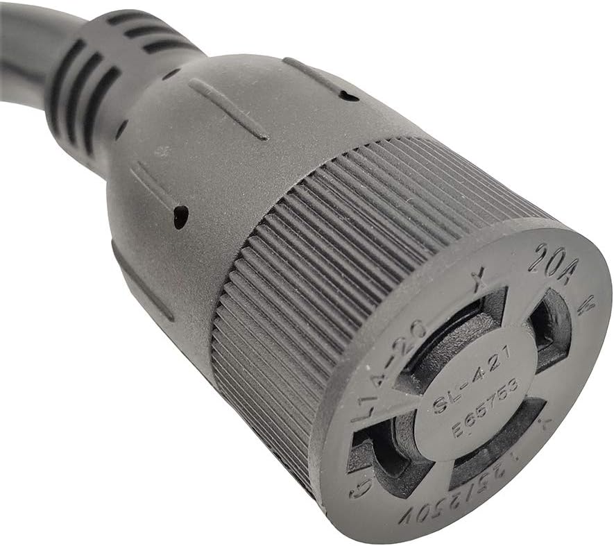 Parkworld Generator 4-Prong 20 AMP NEMA L14-20 Extension Cord (50FT)