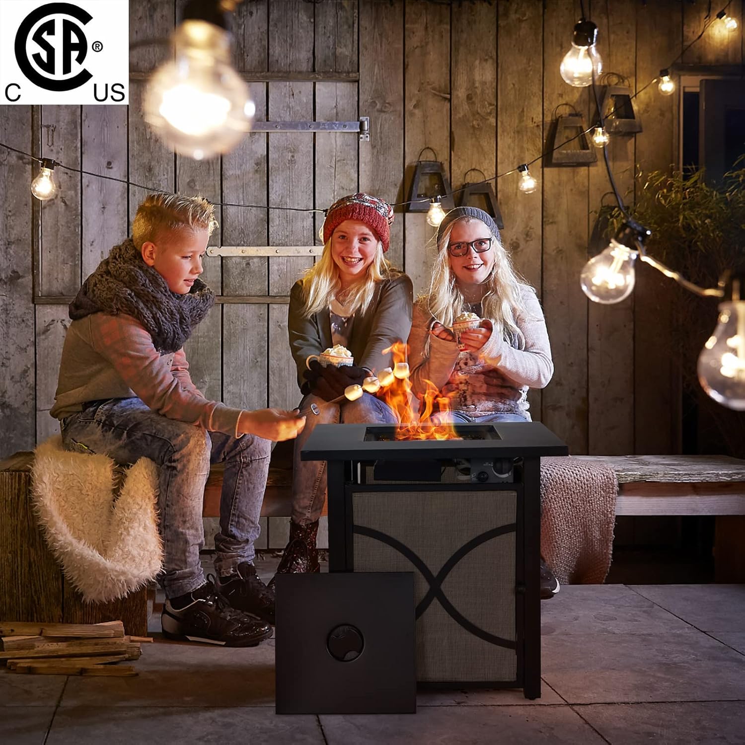 Propane Fire Pit Table, 25