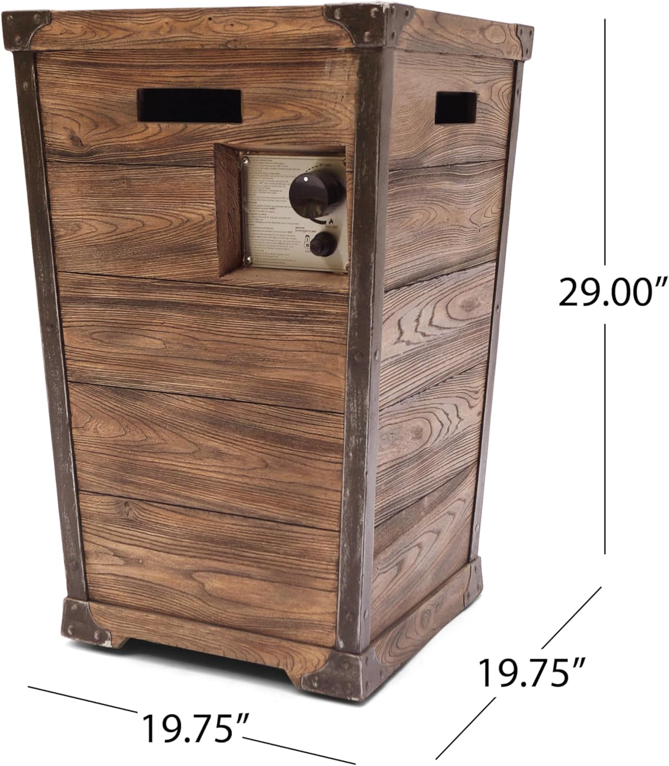 19.5” Column FIRE Pit 40,000BTU