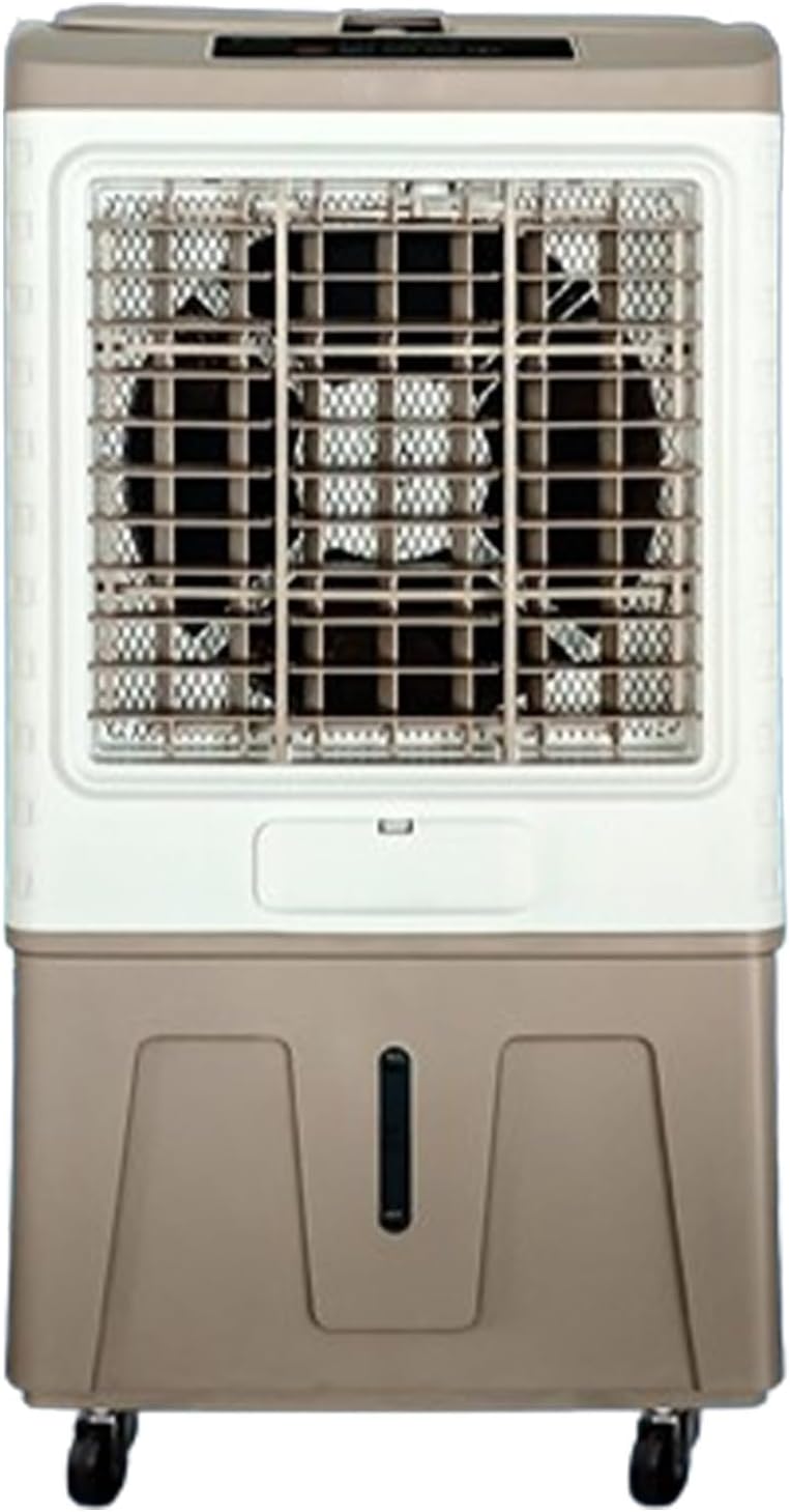 Personal Swamp Cooler, Evaporative Air Cooler with Water Tank, 3 Speed Portable Air Conditioner Fan for Garage, Yard, Room, Factory(54 * 40.5 * 96.5cm)