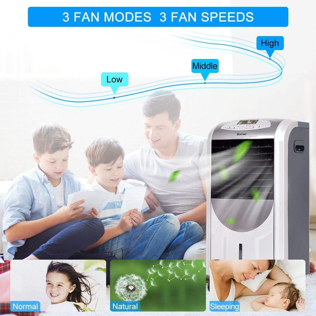 Air Conditioner Cooler with Fan and Humidifier Portable (29