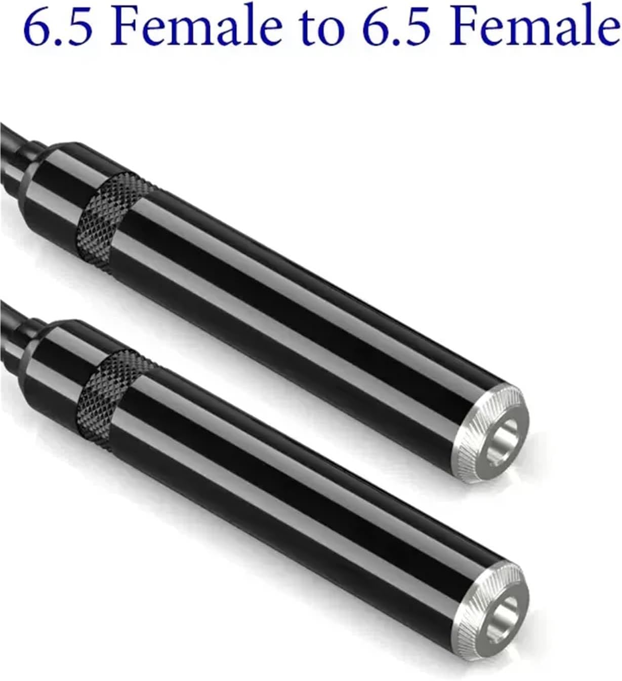 6.35mm Audio Extension Cable 1/4inch TRS Male to Female Adapter Stereo Cable for Headphone Microphone Amplifier Mixer Speaker(Female to Female,5m)