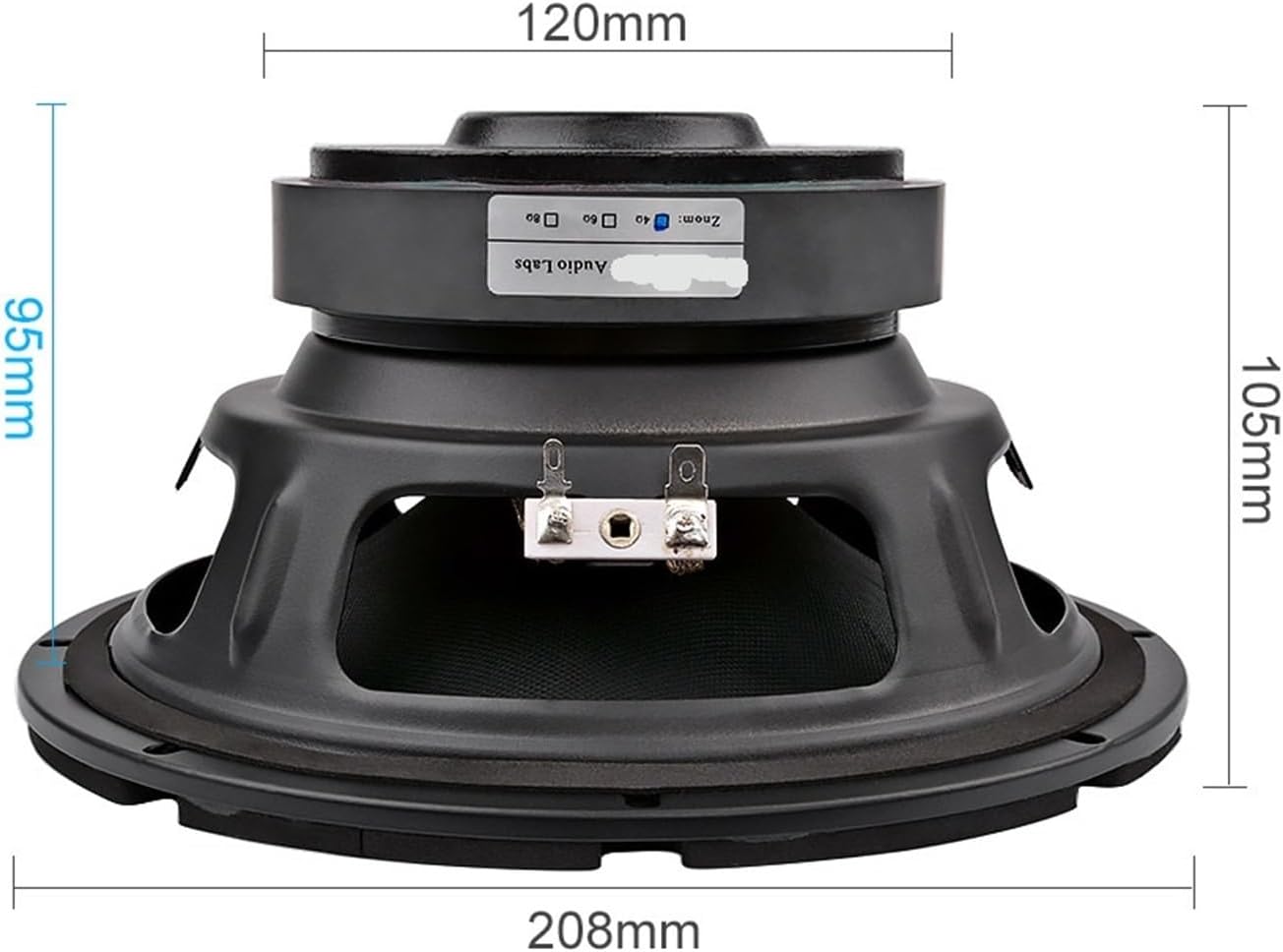 8 Inch Subwoofer Speakers Woofer 4 8 Ohm 150W High Power HiFi Fever Sound Loudspeaker SES sistemi DIY for Home Theater(4 Ohm Speaker)