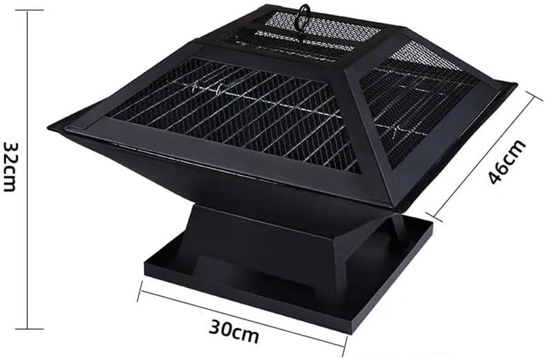 Outdoor Fireplaces Outdoor Fire Pits Indoor Heating Brazier Courtyard Charcoal Stove Multifunction Winter BBQ Grill Fire Pits
