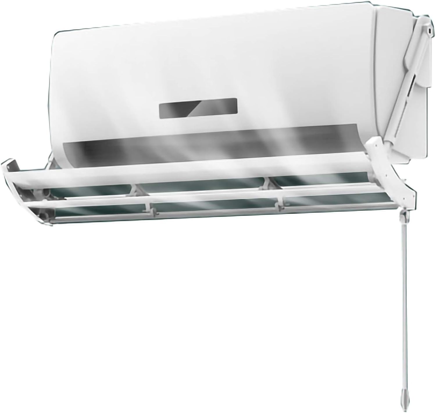 Air conditioner windshield Wall-mounted Air Conditioner Wind Baffle, The Blades can Be Opened or Closed to Prevent Cold Wind From Blowing Directly, Adjustable Air Conditioner Wind Direction Defle