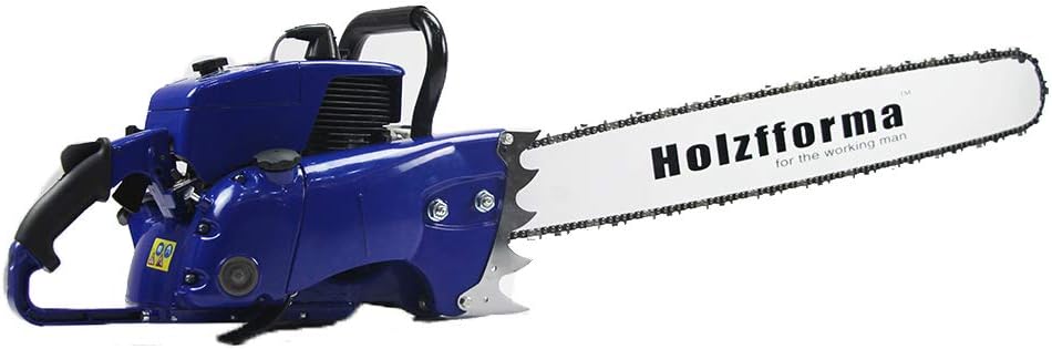105cc Holzfforma® Blue Thunder G070 Gasoline Chain Saw Power Head WT 36'' Guide Bar .404 .063 104 DL Guide Bar and .404 .063 36'' 104 DL Saw Chain All Parts Are Compatible WT 070 090 MAGNUM Chainsaw