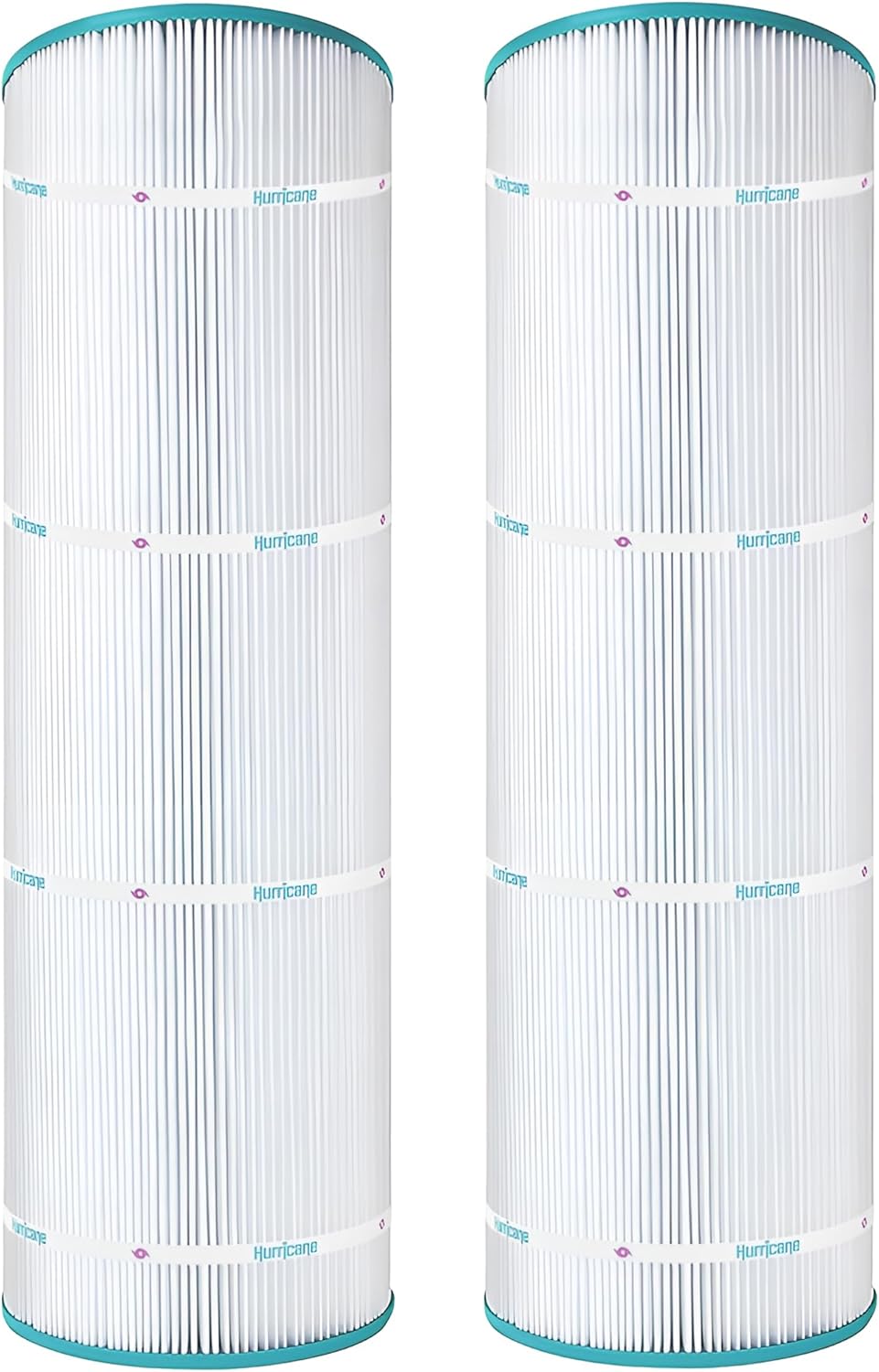 Hurricane Filters HF8413-01 2 Pack Advanced Pool Filter Cartridge - Replacement for PWWPC125B, Unicel C-8413, Filbur FC-2575, Waterway Proclear 125, Sta Rite Posi Clear PXC-125