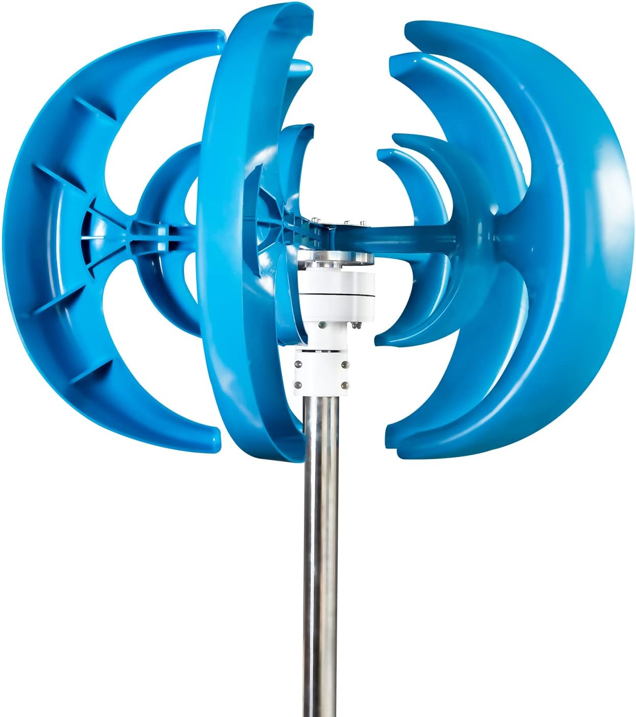 12000W Vertical Axis Maglev Wind Turbine,12V-220V 3 Phase 5 Blades Wind Turbine for Household Wind Turbines(with Controller)