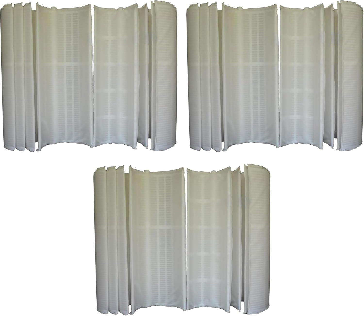 Hurricane Filters 3 Pack HF-DE60-SET - 60 Square Feet DE Grid Filter Replacement for PFS3060, FG-2005, FC-9550, Hayward DEX6000 DA/DS - Best Value USA DE Grid Pool Filters