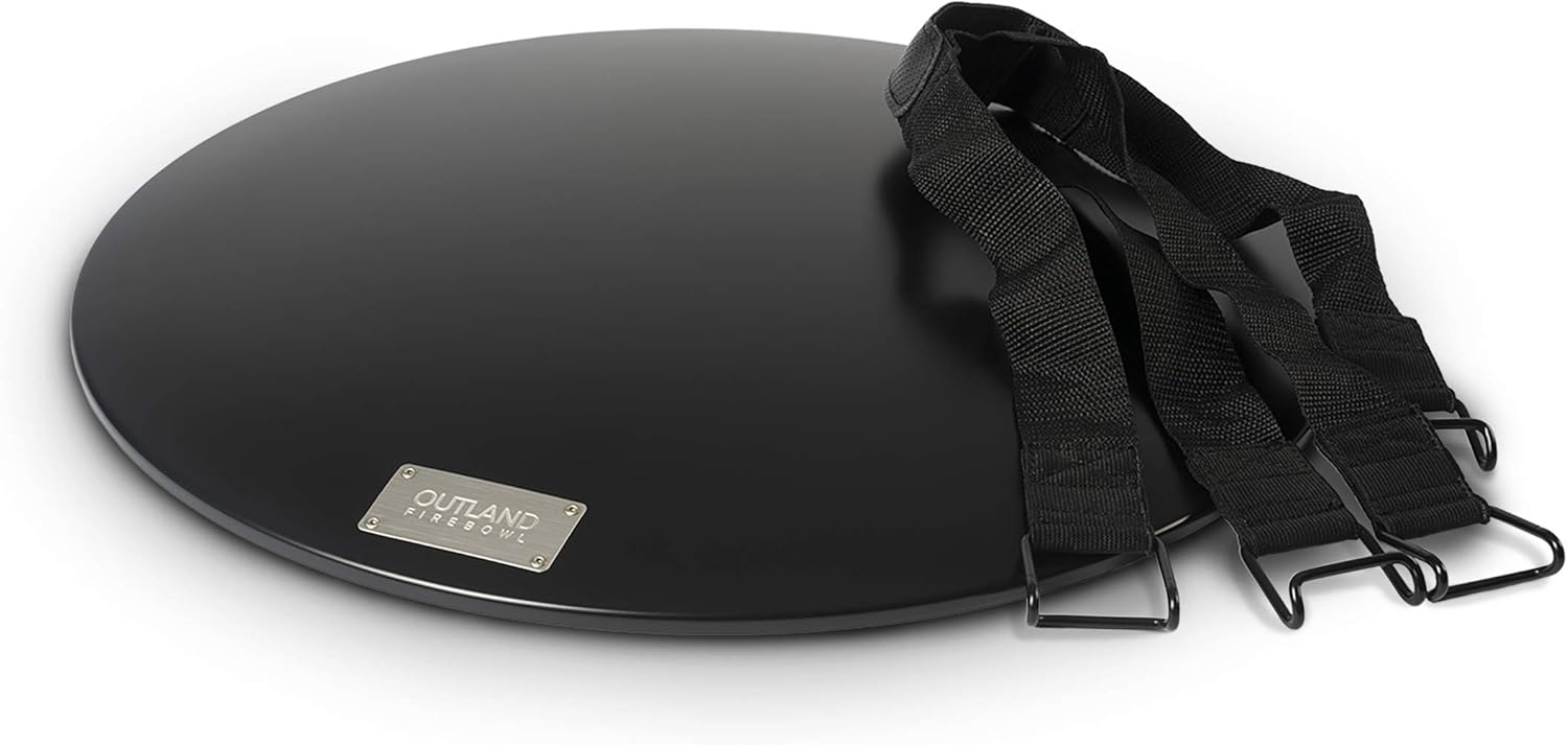 Outland Firebowl Weather Resistant 730 Cover & Carry Kit, Fits 19-Inch Diameter Outdoor Portable Propane Gas Fire Pit