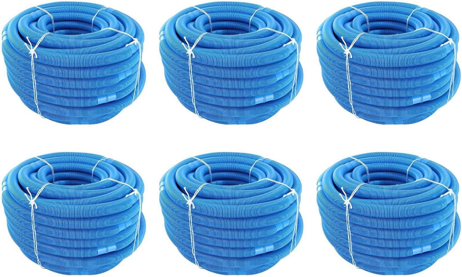 6pcs 6. Swimming Pool Vacuum Cleaner Hose Suction Swimming Replacement Pipe Swimming Pool Cleaning Hose
