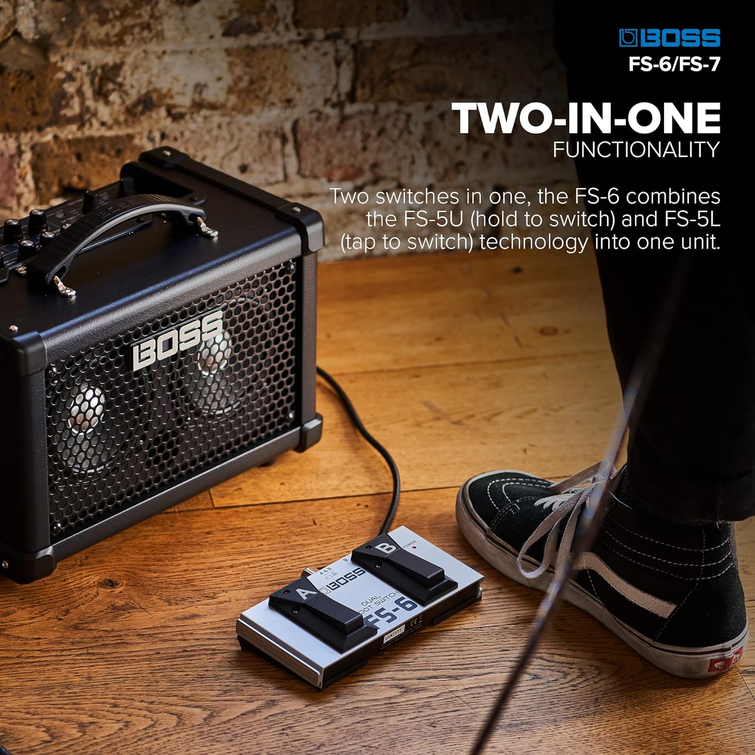 Boss VE-8 Acoustic Singer & FS-6 Dual Foot Switch