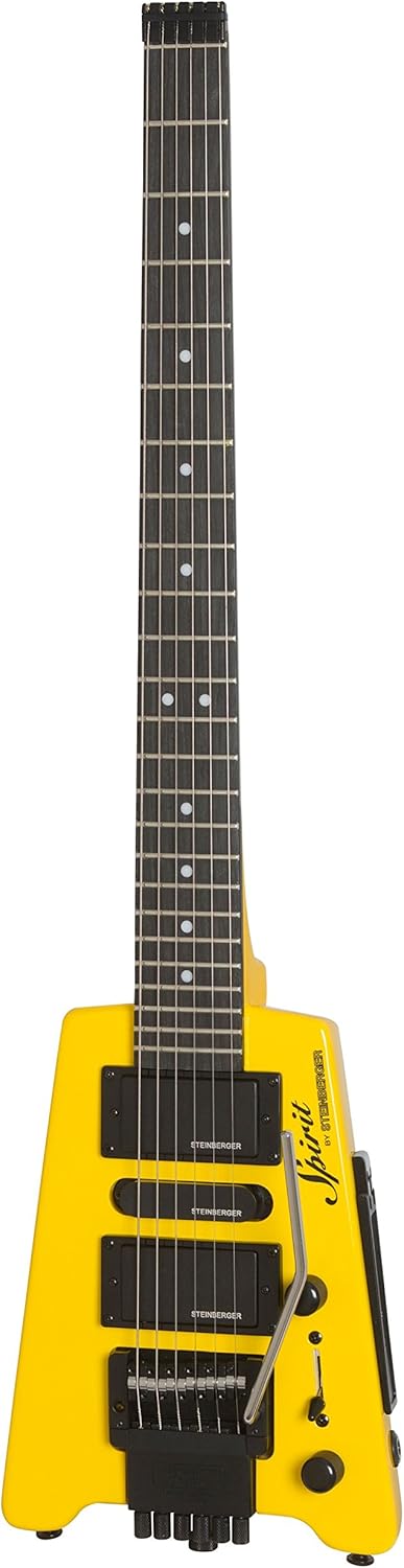 Spirit GT-PRO Deluxe Electric Guitar in Hot Rod Yellow