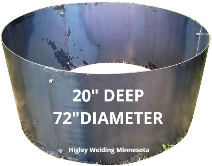 Fire Pit Liner Insert - Campfire Ring 20