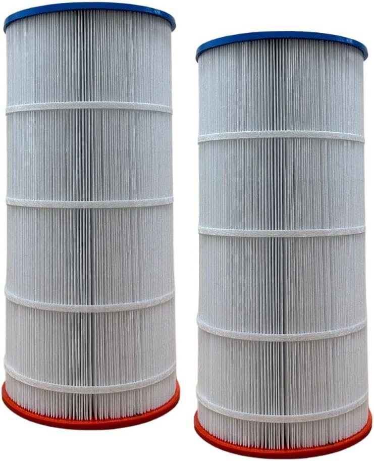DPM Replacement Cartridge for Sta-Rite Posi-Flo 100TX 100TXR Series Pool Filter Pleated 2 Pack Made in USA | Replacement for UHD-SR100 177009 FC-2550 PSR100 (100 Sq Ft (25 11/16