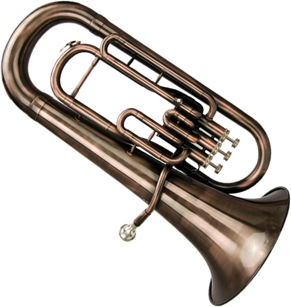 B Flat Antique Upright Euphonium Suitable For Playing And Practicing Instruments Euphonium All-brass Instrument