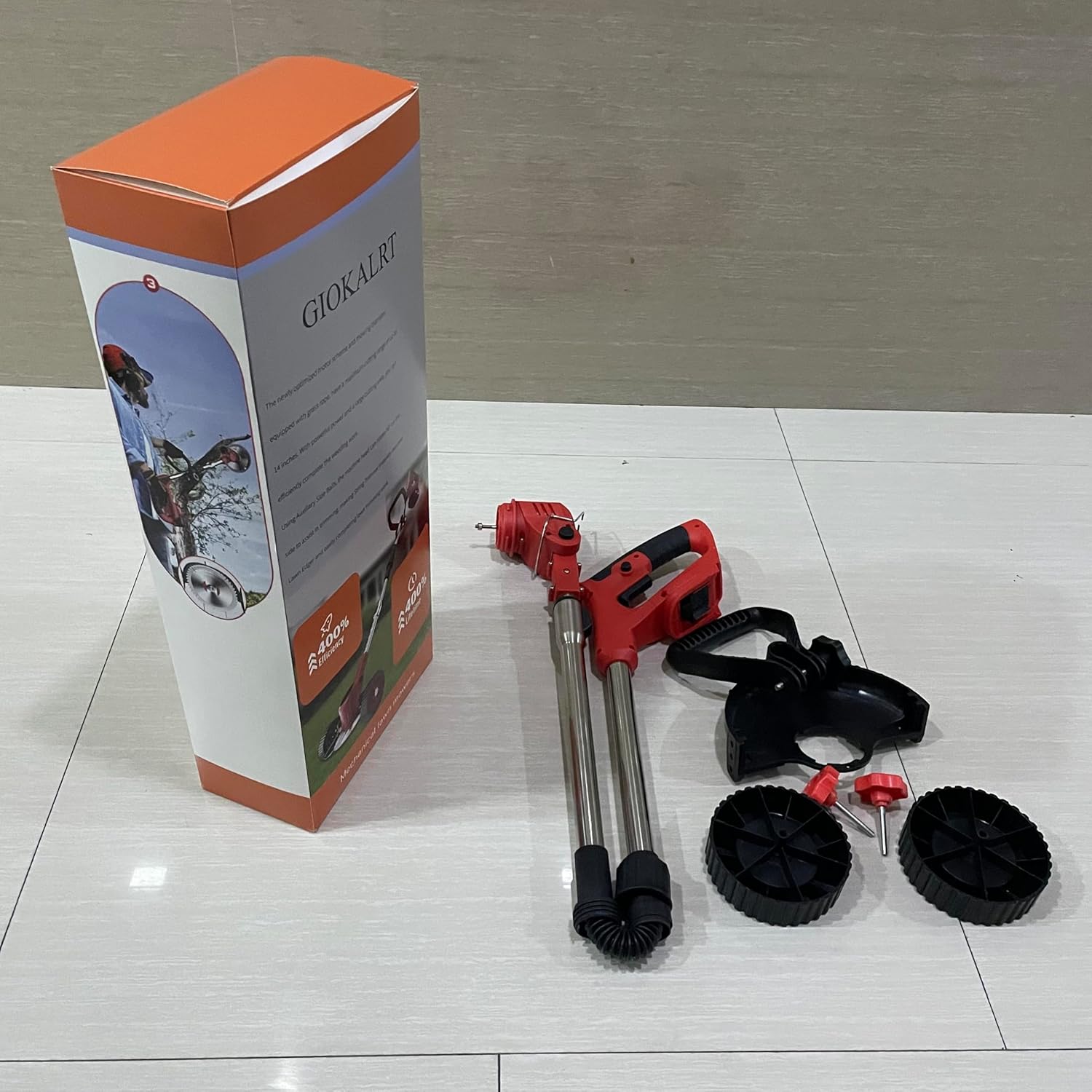 Cordless Lawn Mower 40V 2Ah Battery & Charger for Small Yards Lawn Mower 496115 4180 5085 5085H 5085K