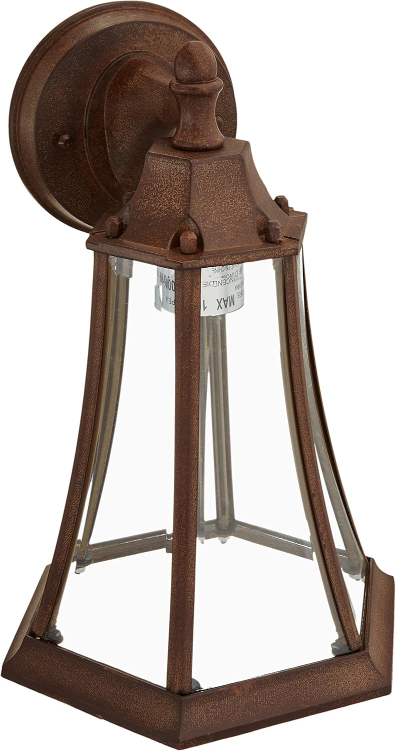 Acclaim 5020BW Brynmawr Collection 1-Light Wall Mount Outdoor Light Fixture, Burled Walnut