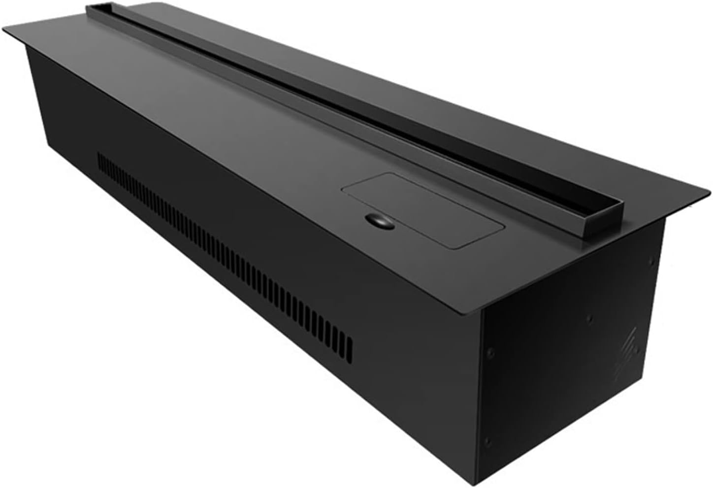 3D Water Vapor Fireplace with Humidifier Flame 3D Simulation Flame Electric Fireplace-Wall Mounted Super Long Flame ​Low Noise with Anti-Drying Protection and Remote Control