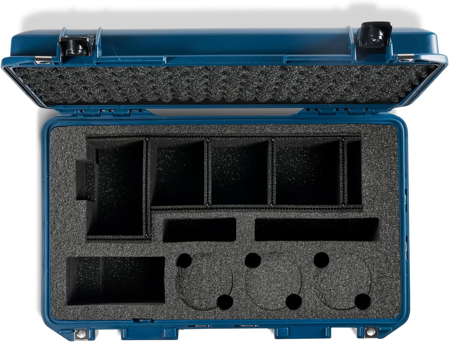 Pelican Air 1535 Air Case - Universal Custom Foam DSLR Camera Case for Camera Body and Accessories (Indigo)