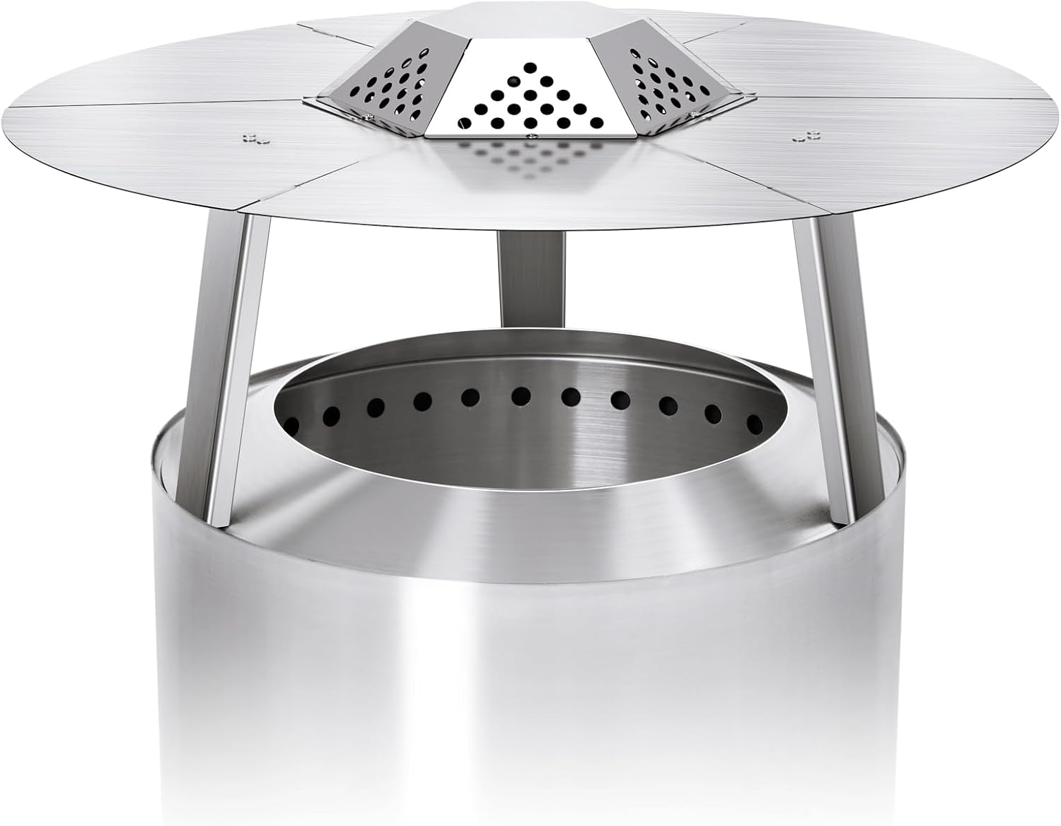 Fire Pit Heat Deflector for Solo Stove Yuokon 1.0/2.0 and Other 27