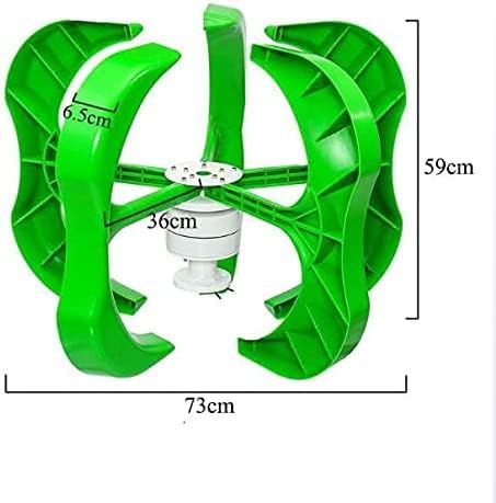 LiuSj JUnSt Vertical Axis Wind Turbines Kit,9000W 12V/24V/48V Lantern Generator Motor Windmill Energy Charge Turbines for Home Camping