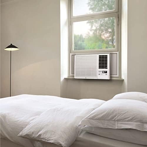 LG 23,000 BTU 230V Window-Mounted Air Conditioner with 9,200/11,200 BTU Supplemental Heat Function
