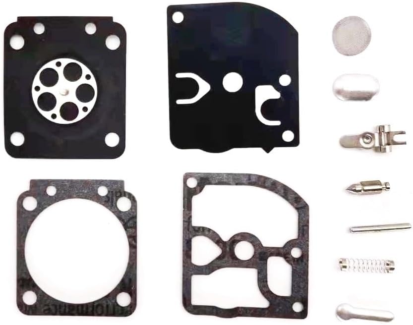 [Renewal Part] RB-77 Carburetor Repair Rebuild Kit MS180 for Stihl 017 018 MS170 MS 180 Chainsaw for ZAMA RB77 [Replacement](100 Sets)