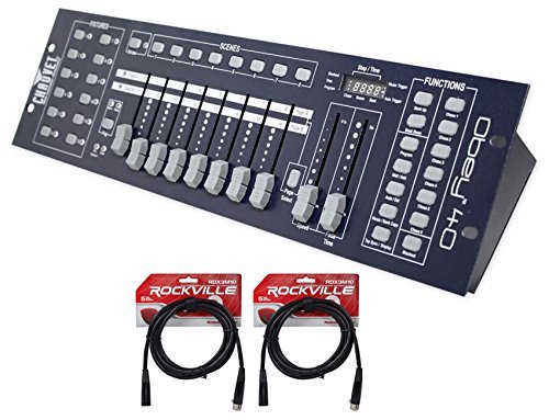 Chauvet DJ OBEY40 Universal DMX-512 Light Controller+(2) Free 10' Foot DMX Cable