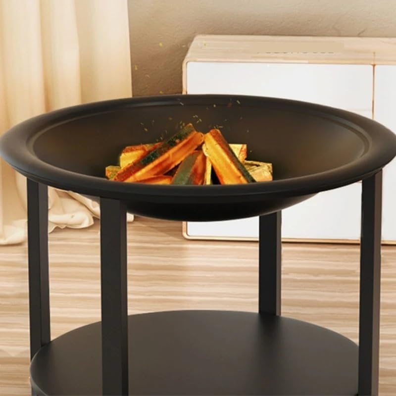 Outdoor Fireplaces Camping Barbecue Grill Iron Steel Fire Pit for Outdoor Heater Creative Leisure Charcoal Heating Stoves Fire Pits